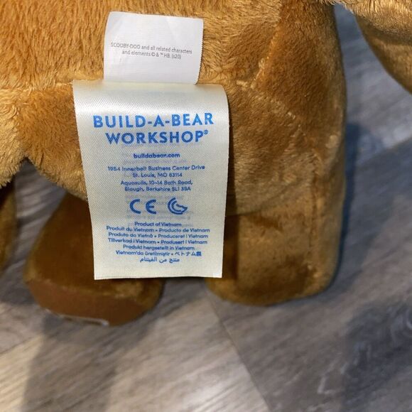 Scooby-Doo Build-A-Bear Workshop Stuffed 14” Plush Toy Genuine Dog Tag Retired - Picture 8 of 10